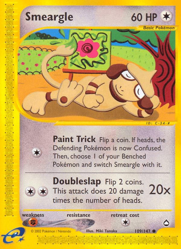 Smeargle, kortbilde fra pokemontcg.io