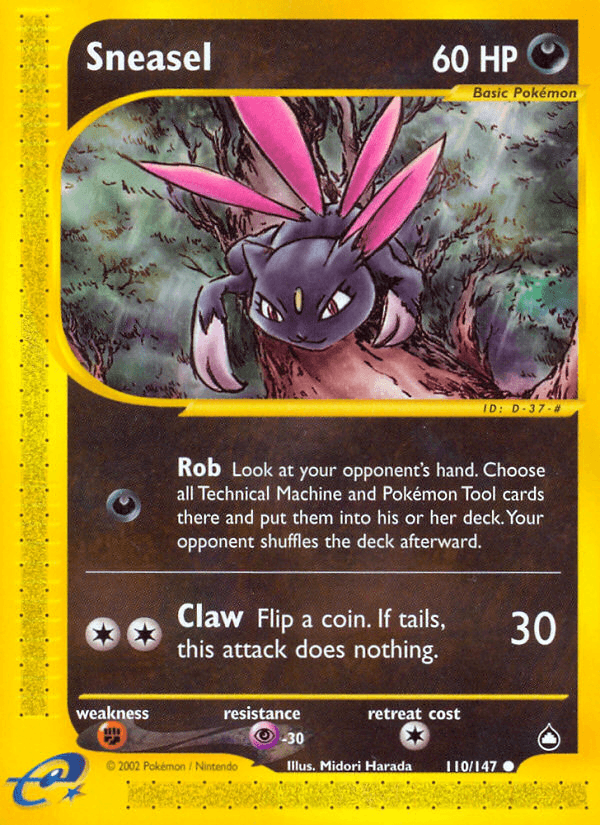 Sneasel, kortbilde fra pokemontcg.io