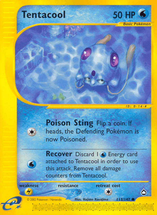 Tentacool, kortbilde fra pokemontcg.io