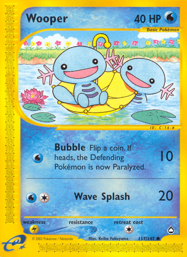 Wooper, kortbilde fra pokemontcg.io