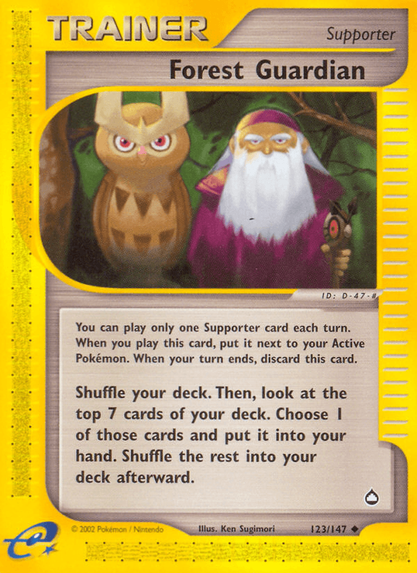 Forest Guardian, kortbilde fra pokemontcg.io