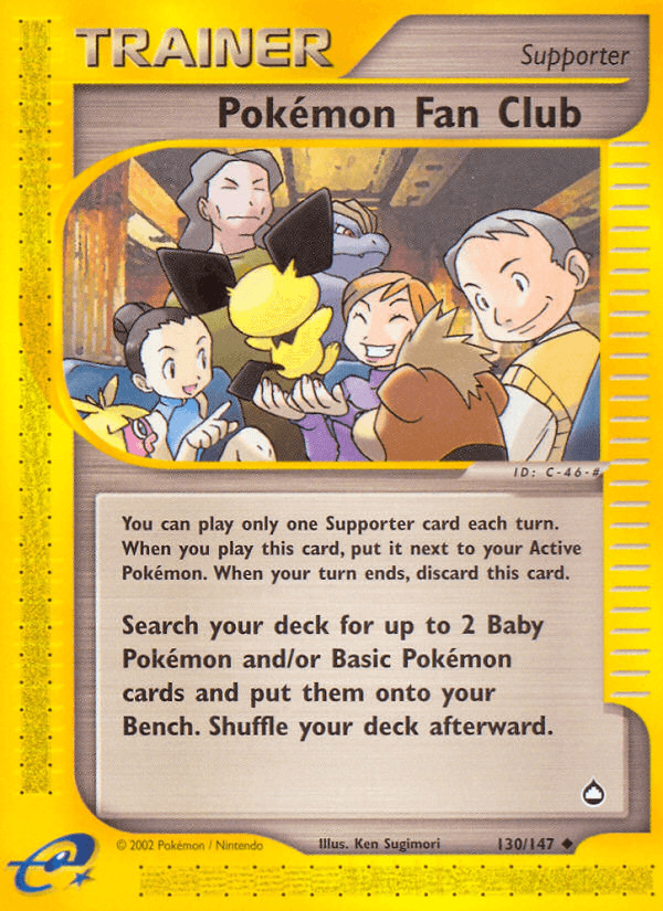 Pokémon Fan Club, kortbilde fra pokemontcg.io