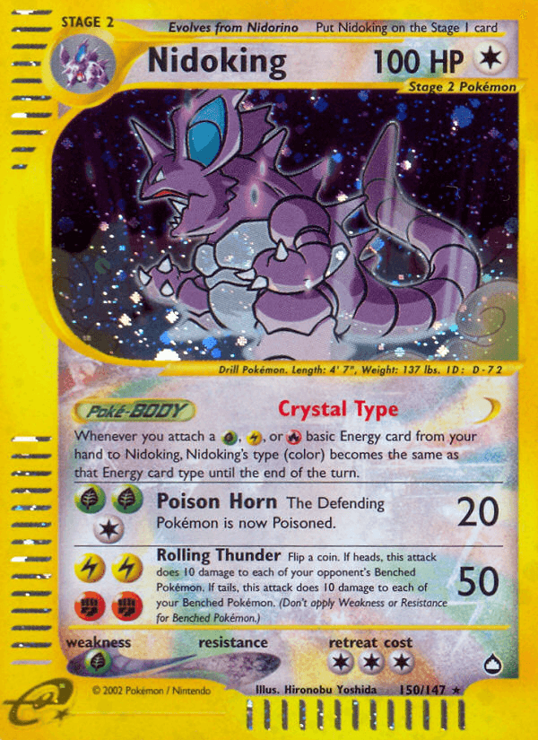Nidoking, kortbilde fra pokemontcg.io