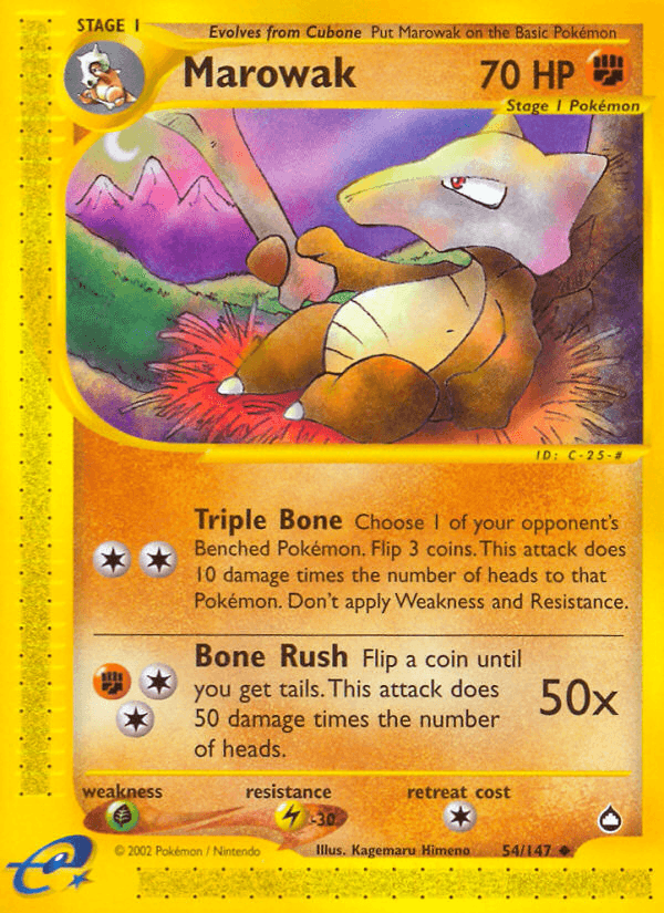 Marowak, kortbilde fra pokemontcg.io