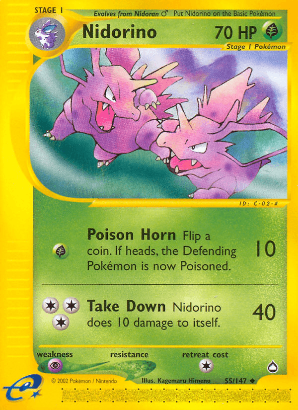 Nidorino, kortbilde fra pokemontcg.io