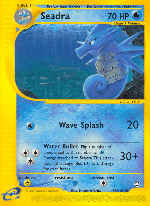 Seadra, kortbilde fra pokemontcg.io