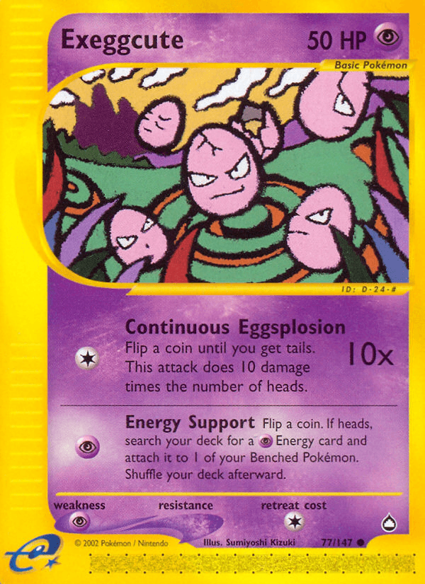 Exeggcute, kortbilde fra pokemontcg.io