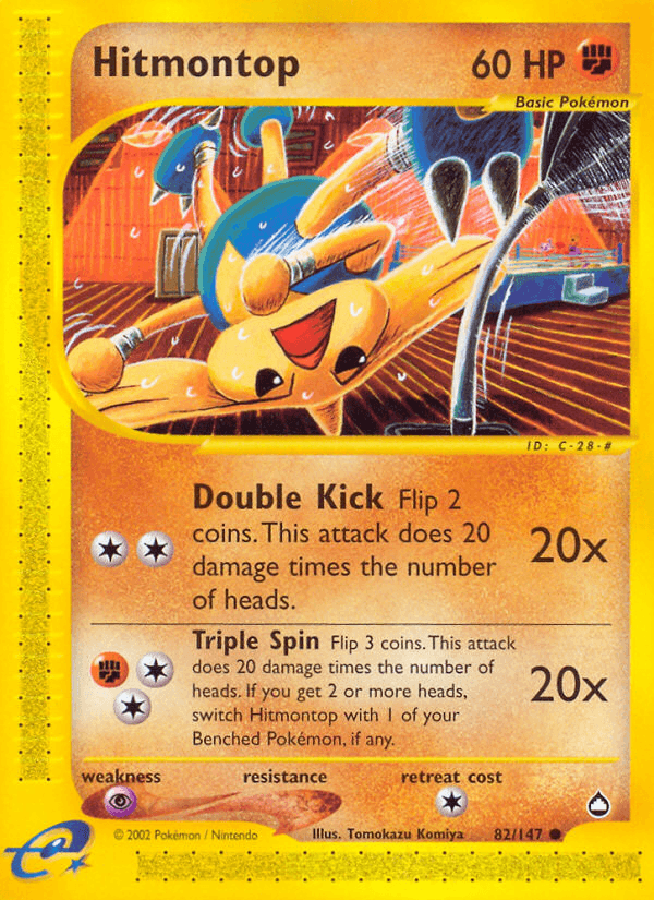 Hitmontop, kortbilde fra pokemontcg.io