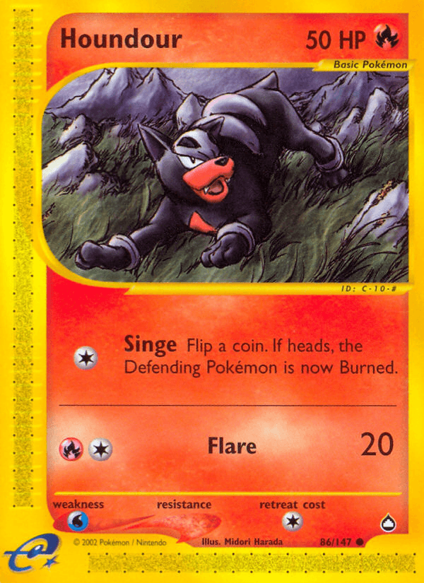 Houndour, kortbilde fra pokemontcg.io