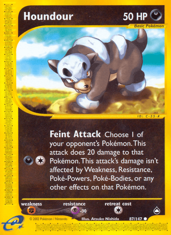 Houndour, kortbilde fra pokemontcg.io