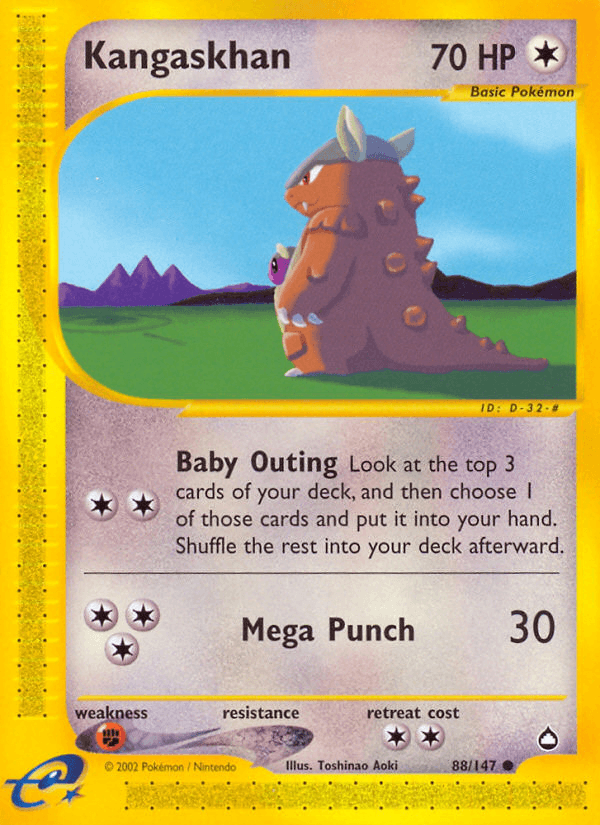 Kangaskhan, kortbilde fra pokemontcg.io