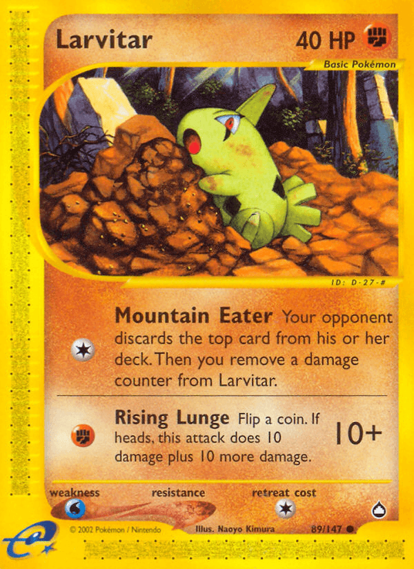 Larvitar, kortbilde fra pokemontcg.io