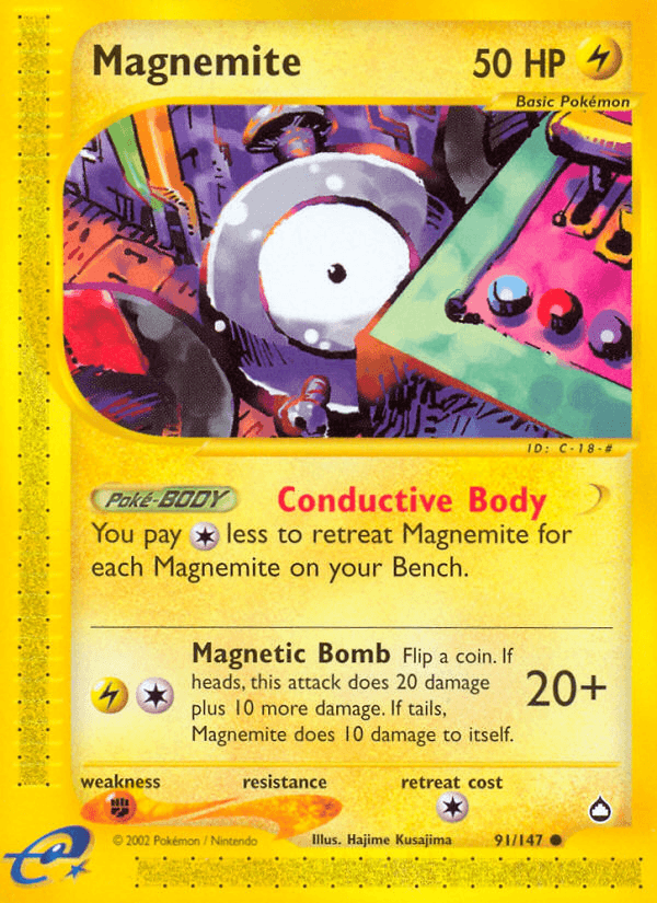 Magnemite, kortbilde fra pokemontcg.io