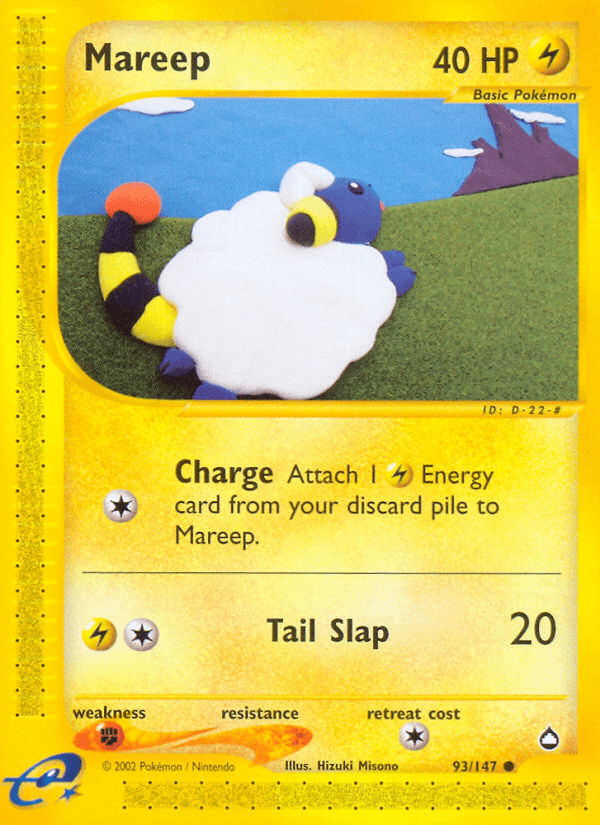 Mareep, kortbilde fra pokemontcg.io