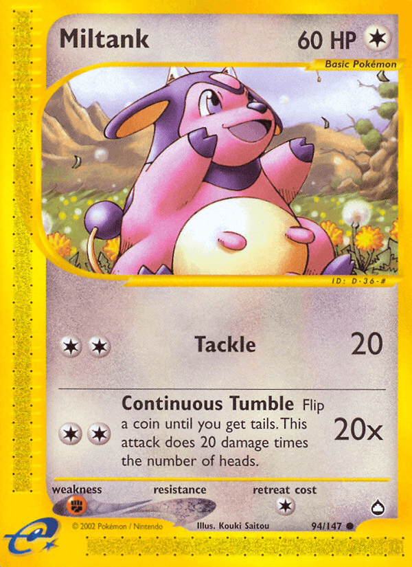 Miltank, kortbilde fra pokemontcg.io