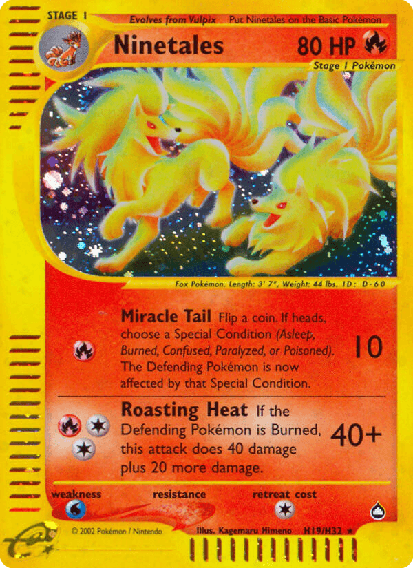 Ninetales, kortbilde fra pokemontcg.io