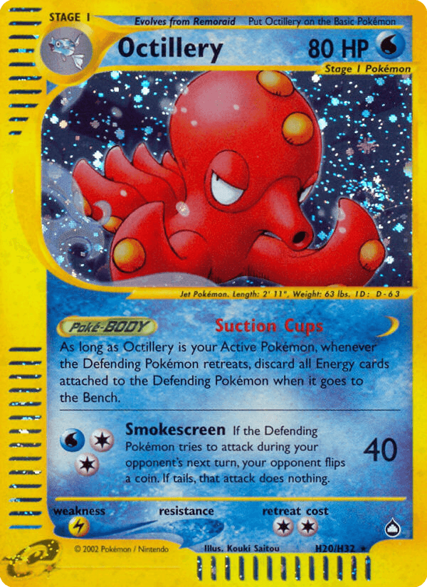 Octillery, kortbilde fra pokemontcg.io