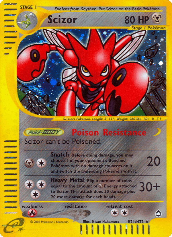 Scizor, kortbilde fra pokemontcg.io