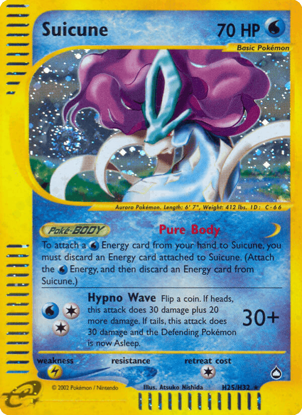 Suicune, kortbilde fra pokemontcg.io