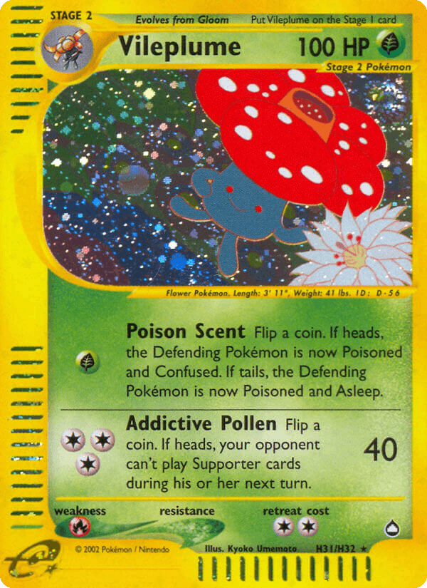 Vileplume, kortbilde fra pokemontcg.io
