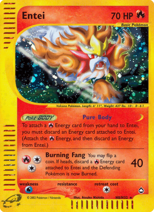 Entei, kortbilde fra pokemontcg.io