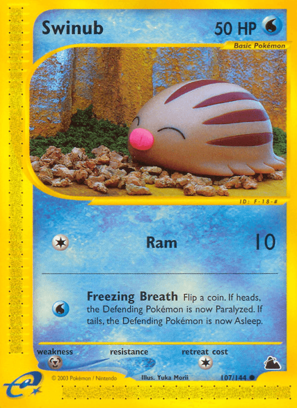 Swinub, kortbilde fra pokemontcg.io