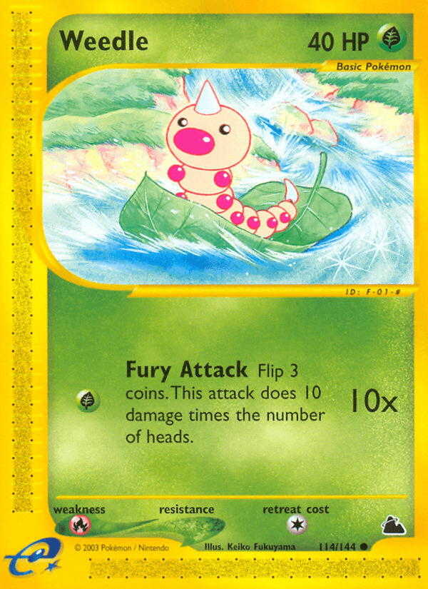 Weedle, kortbilde fra pokemontcg.io