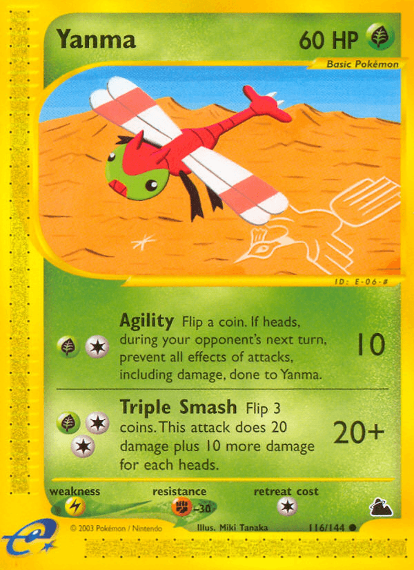Yanma, kortbilde fra pokemontcg.io