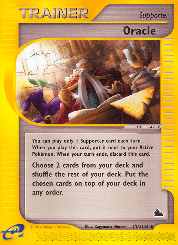 Oracle, kortbilde fra pokemontcg.io