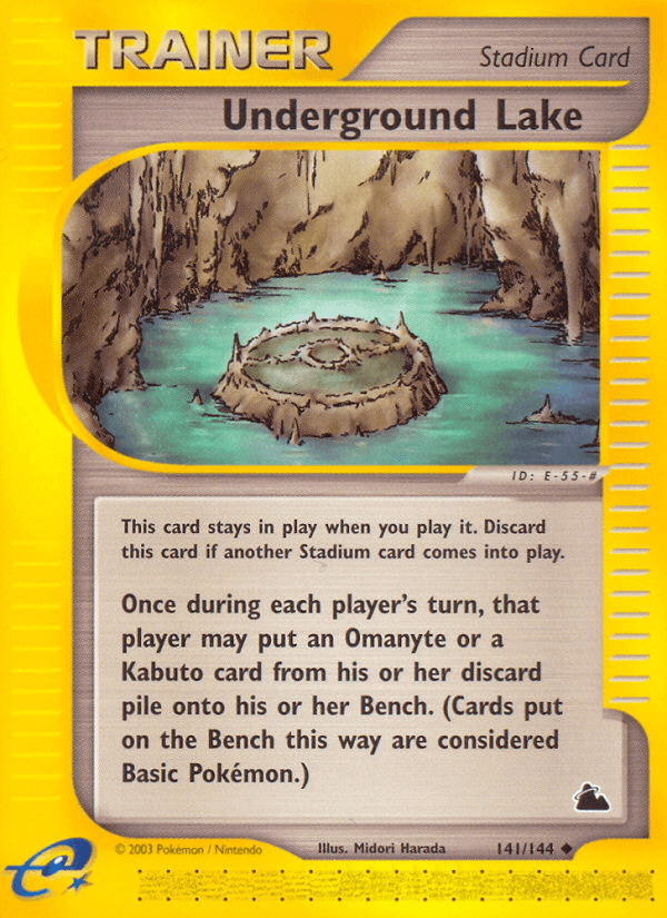 Underground Lake, kortbilde fra pokemontcg.io
