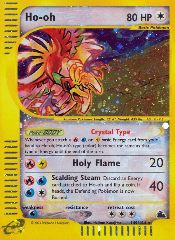 Ho-oh, kortbilde fra pokemontcg.io