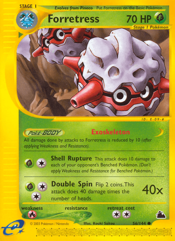 Forretress, kortbilde fra pokemontcg.io