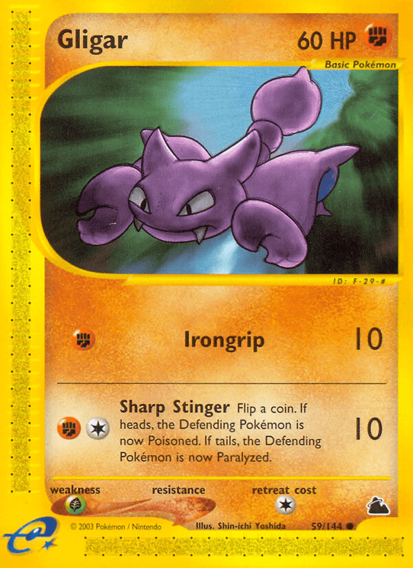 Gligar, kortbilde fra pokemontcg.io