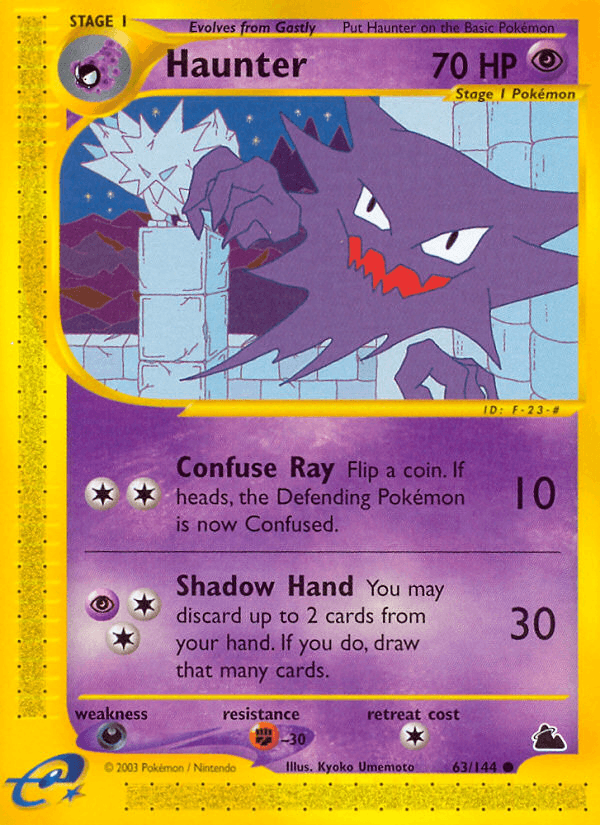 Haunter, kortbilde fra pokemontcg.io