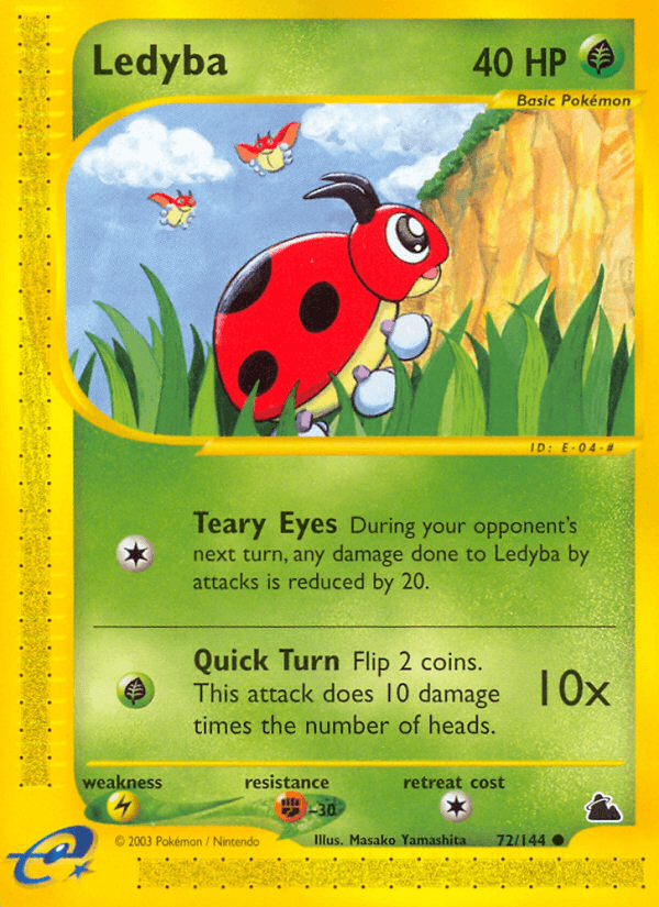 Ledyba, kortbilde fra pokemontcg.io