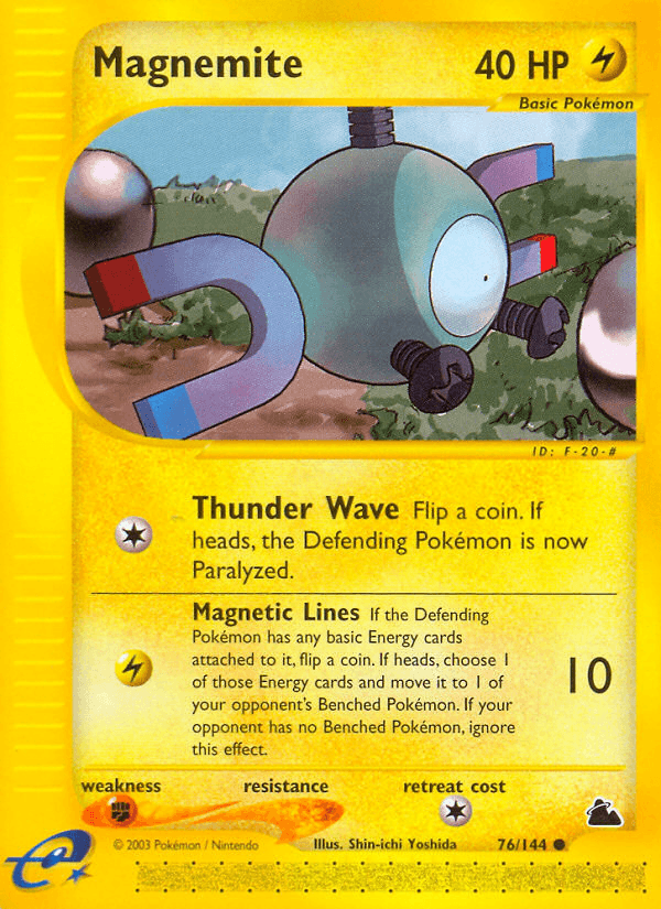 Magnemite, kortbilde fra pokemontcg.io
