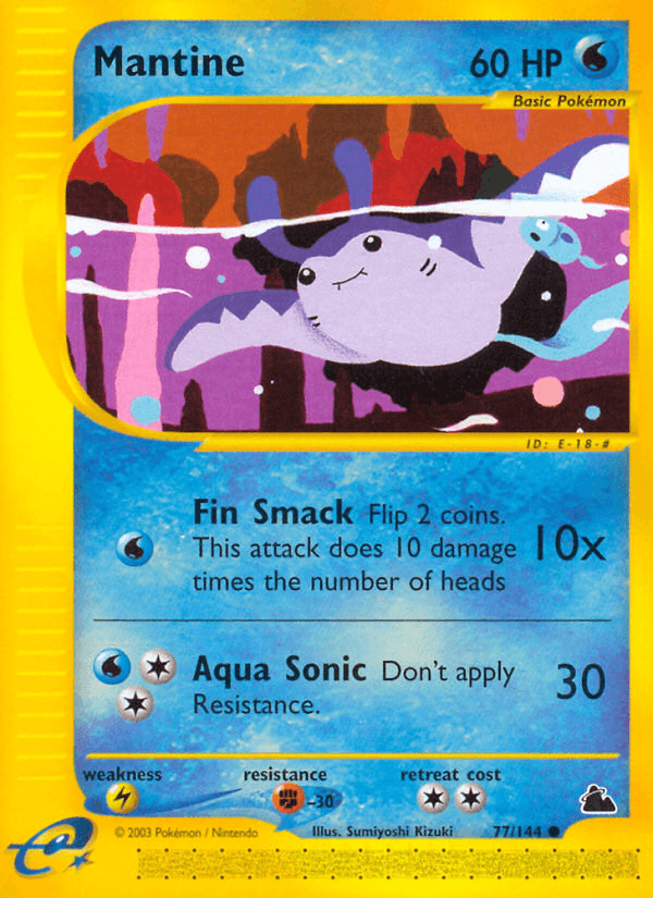 Mantine, kortbilde fra pokemontcg.io