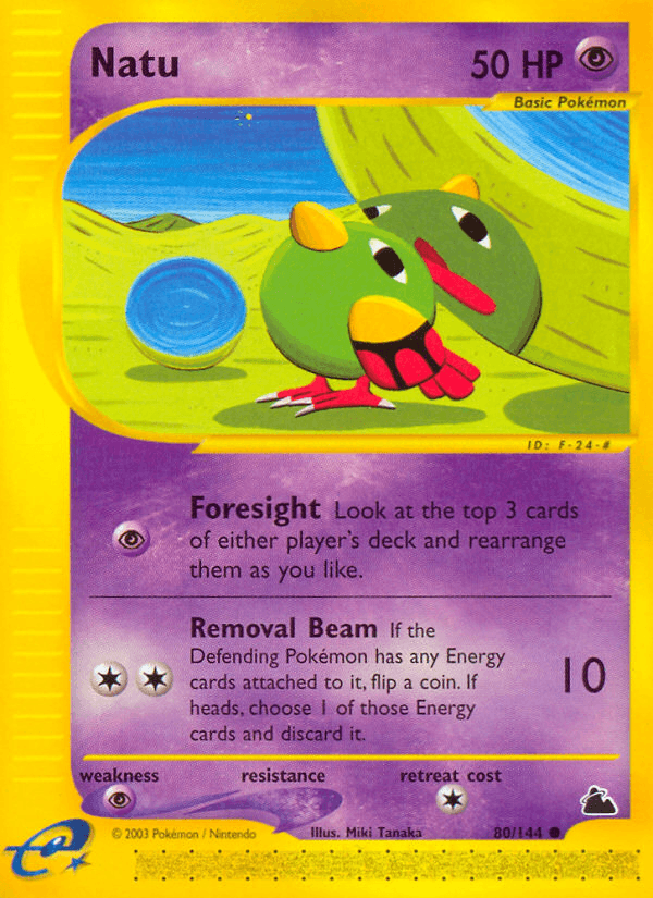 Natu, kortbilde fra pokemontcg.io