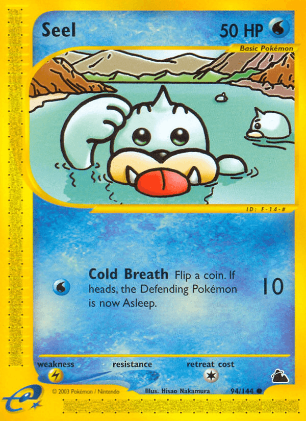 Seel, kortbilde fra pokemontcg.io