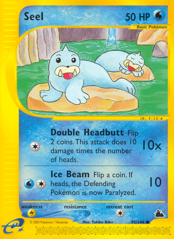 Seel, kortbilde fra pokemontcg.io