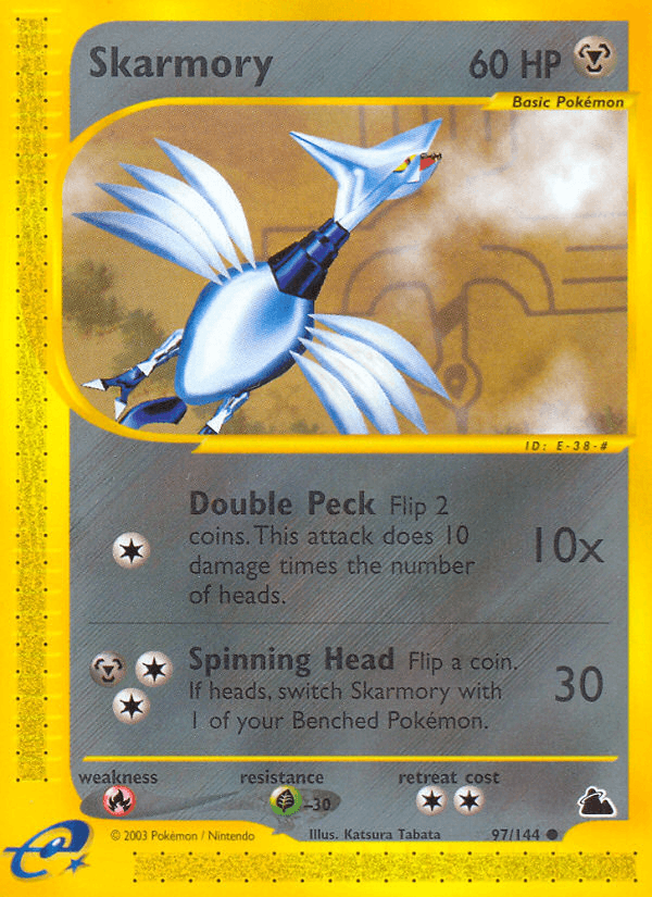 Skarmory, kortbilde fra pokemontcg.io