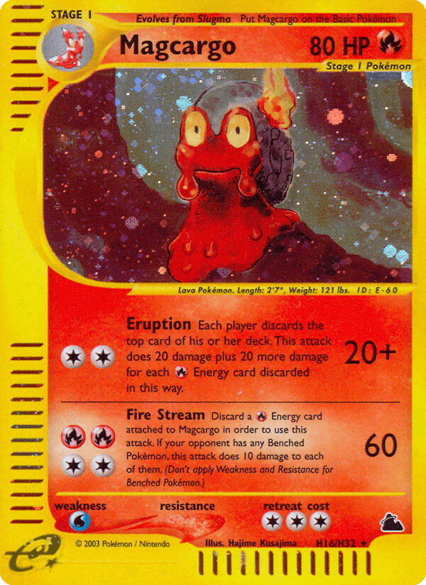 Magcargo, kortbilde fra pokemontcg.io