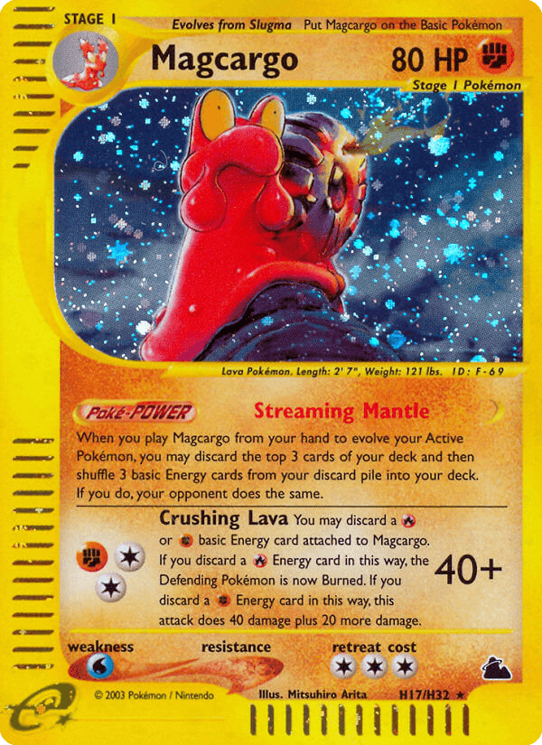 Magcargo, kortbilde fra pokemontcg.io
