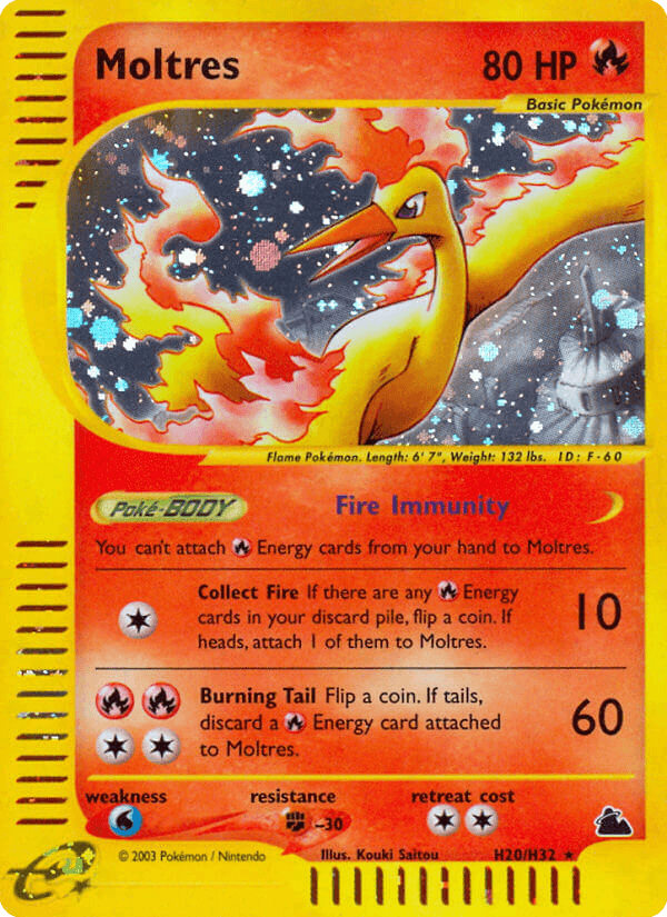 Moltres, kortbilde fra pokemontcg.io