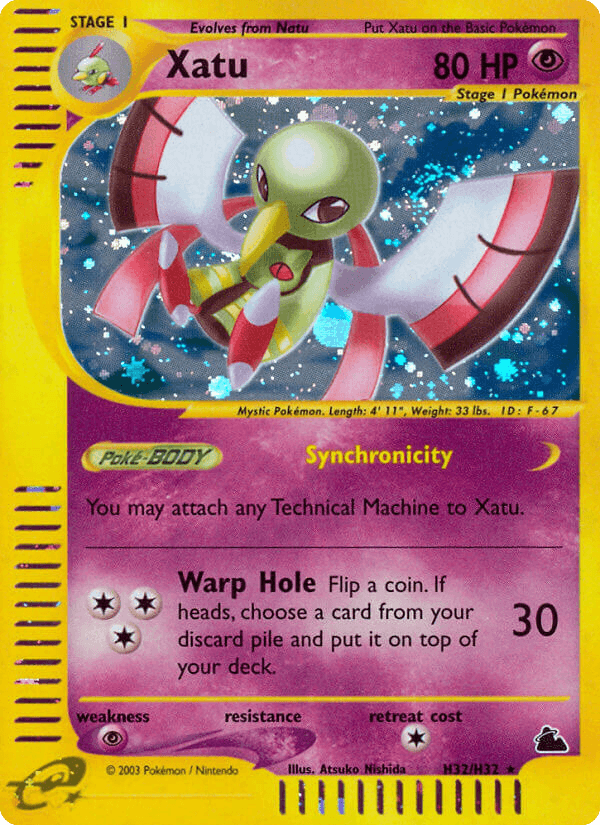 Xatu, kortbilde fra pokemontcg.io