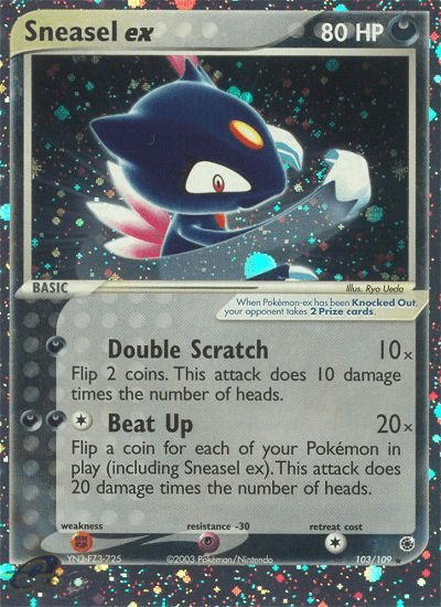 Sneasel ex, kortbilde fra pokemontcg.io