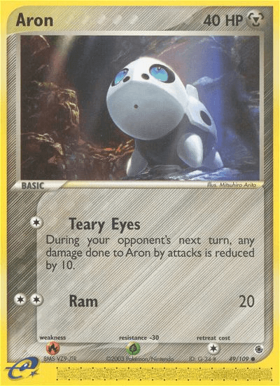 Aron, kortbilde fra pokemontcg.io