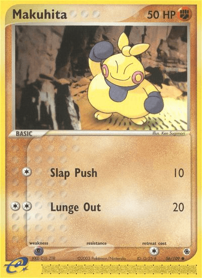 Makuhita, kortbilde fra pokemontcg.io