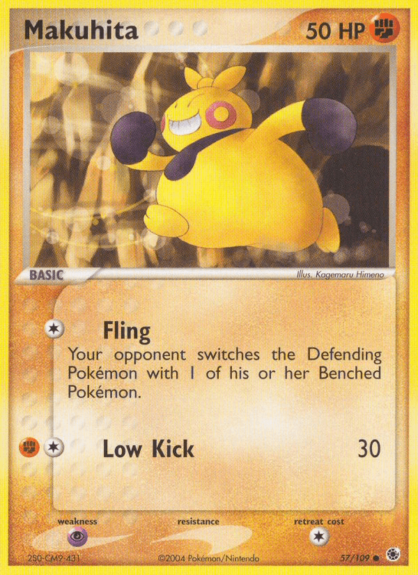Makuhita, kortbilde fra pokemontcg.io