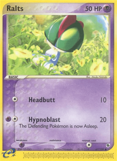 Ralts, kortbilde fra pokemontcg.io